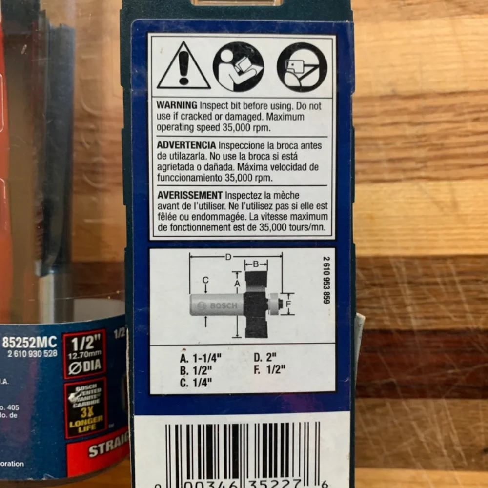 BOSCH Router Bits - Picture 8 of 12